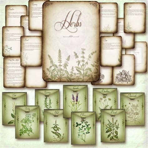 Botanical spell book